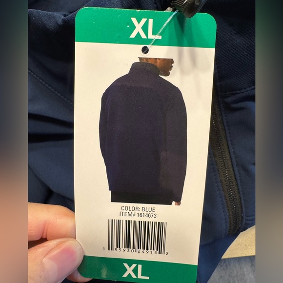 New with tags, mens XL blue jacket from 32 Degrees, heat collection - Picture 5 of 16